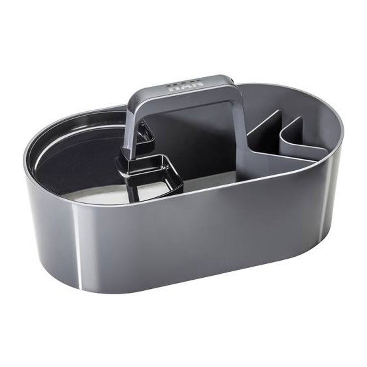 HAN Loft Toolbox Tischorganizer in Grau mit 4 Fächern und herausnehmbarer Ablageschale, B: 33 cm, T: 17,9 cm, H: 17,5 cm - Bild 1