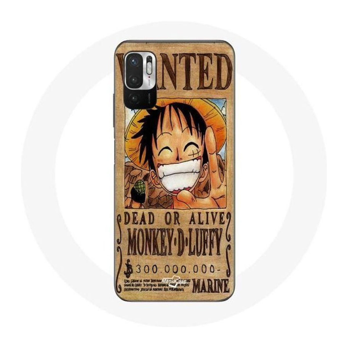 Handyhülle für Xiaomi Poco M3 Pro mit One Piece Manga Luffy Design von CAPACHEAP in Mehrfarbig - Bild 1
