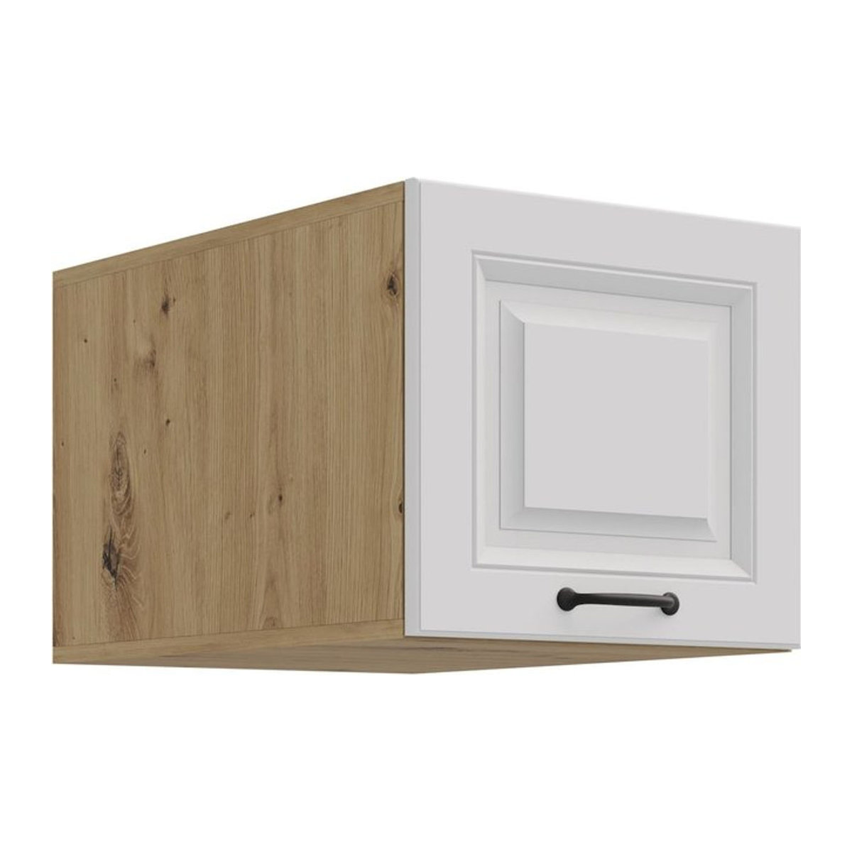 Hängeschrank STILO Küchenschrank in Weiß und Eiche Natur im Landhausstil mit einer Breite von 40 cm - Bild 1