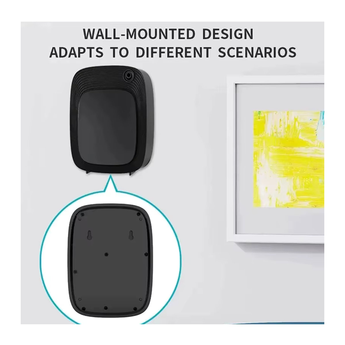 HAOYUNMA WiFi Smart Home Duftdiffusor für ätherische Öle, weißer elektrischer Raumaromatizer mit Timer für große Bereiche bis 500 m3 - Bild 3