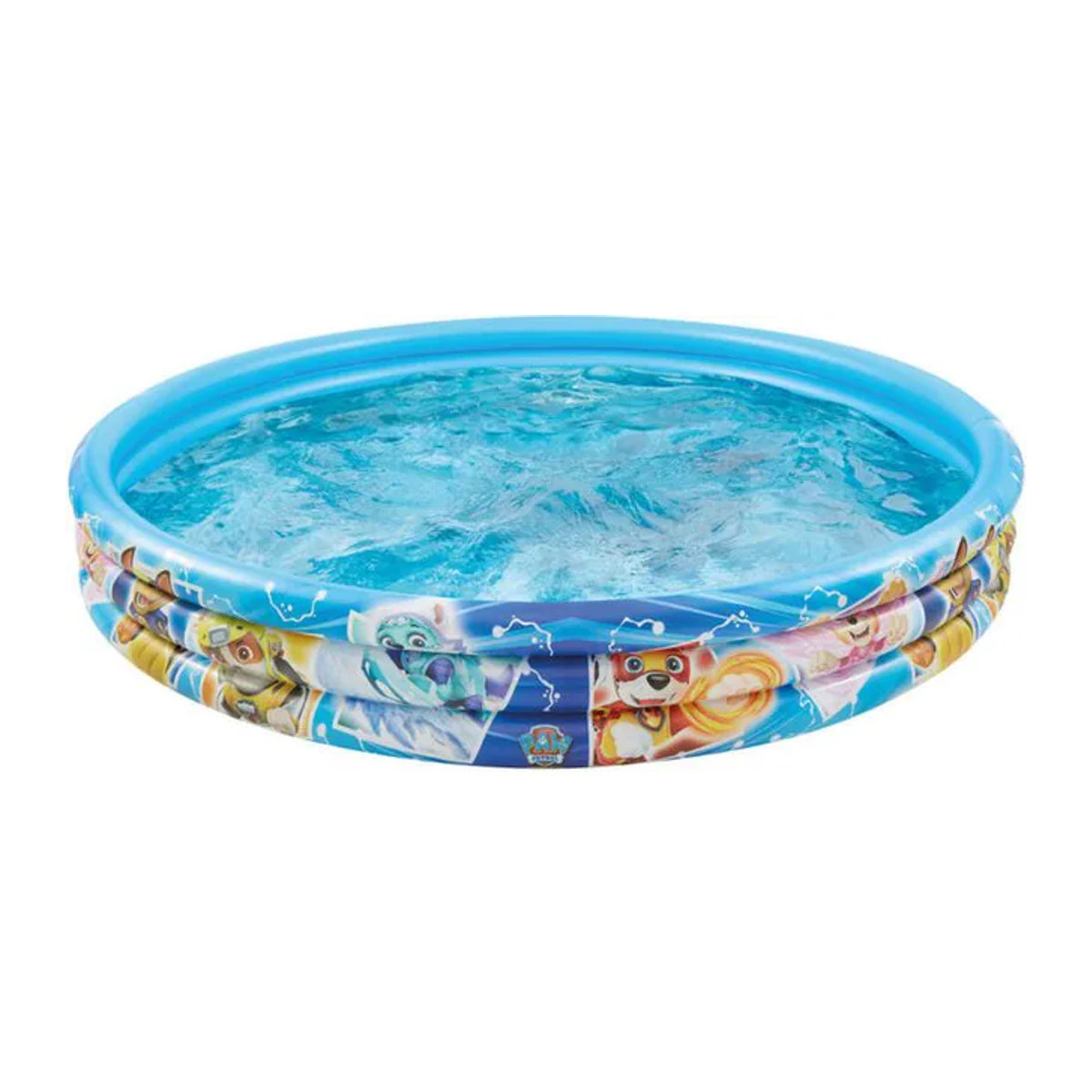 Happy People Paw Patrol 3-Ring Kinder Planschbecken mit Motiv, Durchmesser: 150 cm, Höhe: 25 cm - Bild 1
