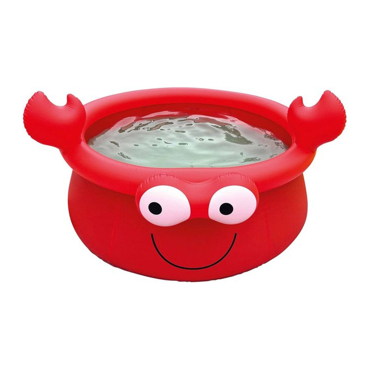 Happy People Quick-Up Pool Krabbe Planschbecken für Kinder in Rot, Durchmesser: 175 cm, Höhe: 62 cm - Bild 1