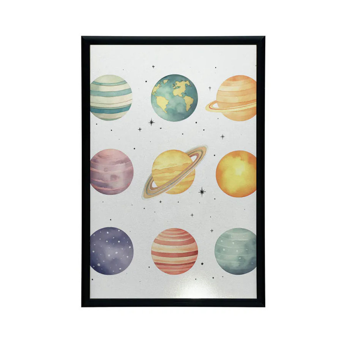 Harmony Posters Kleiner Astronom Sternenentdeckungen Wandbild als Premium-Leinwand auf Keilrahmen, mehrfarbig, B: 30 cm, H: 40 cm - Bild 3
