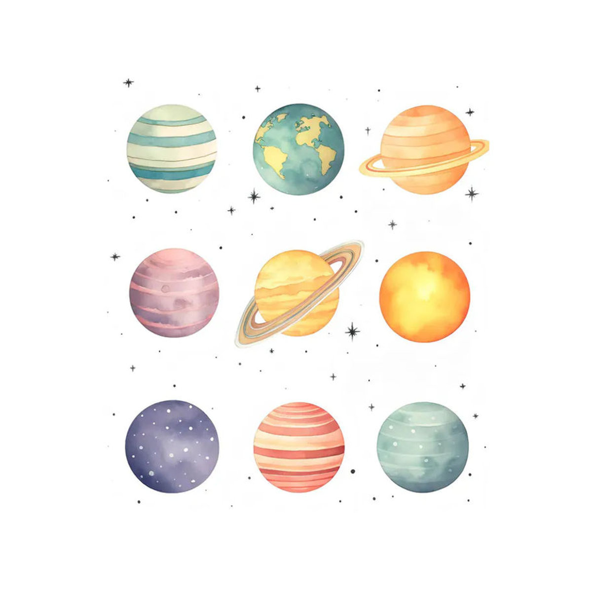 Harmony Posters Kleiner Astronom Sternenentdeckungen Wandbild als Premium-Leinwand auf Keilrahmen, mehrfarbig, B: 30 cm, H: 40 cm - Bild 4