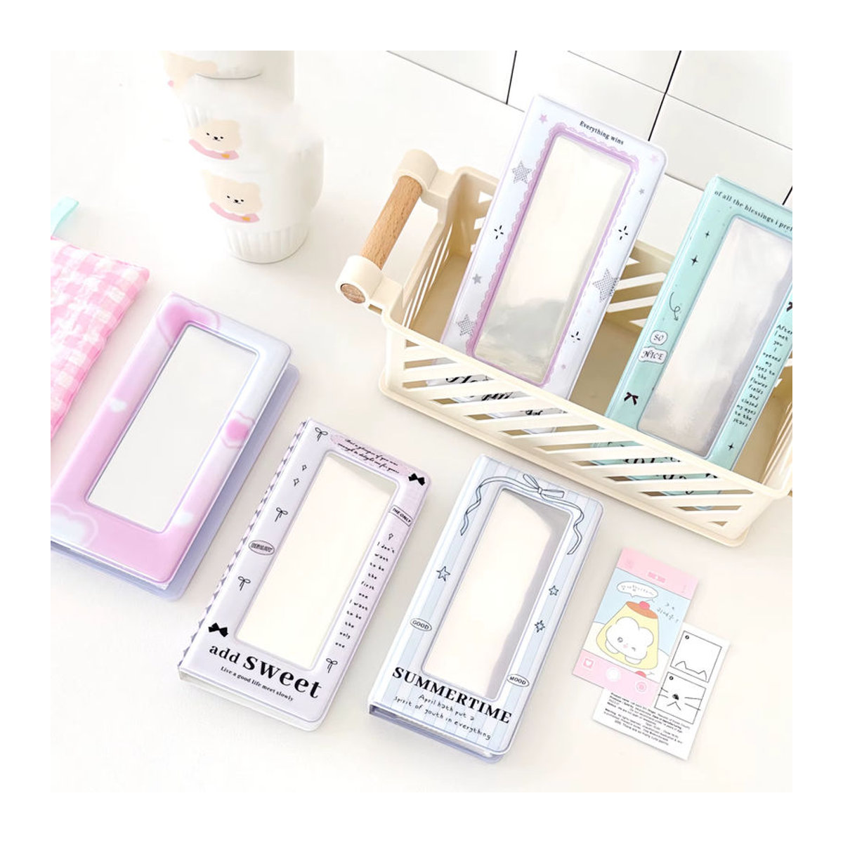 HarPaper Fotoautomatenalbum mit Schleife für 2 x 6 Zoll Fotostreifen, Hochzeitsalbum mit 18 Seiten für 36 Fotos, mehrfarbig - Bild 2