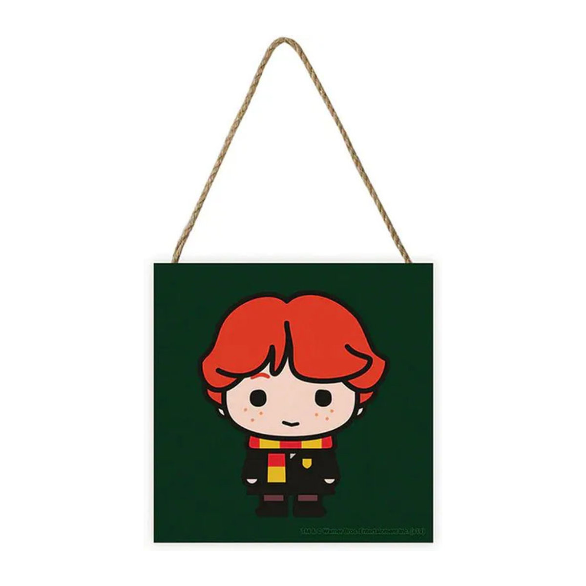 Harry Potter Chibi Ron Holzblock Dekoration in Braun und Grün, Höhe: 20 cm - Bild 1