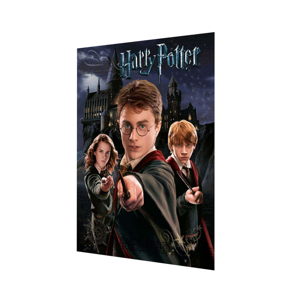 Harry Potter Hogwarts Leinwanddruck Porträt in Grau, Schwarz und Mehrfarbig, Breite: 40 cm - Bild 2