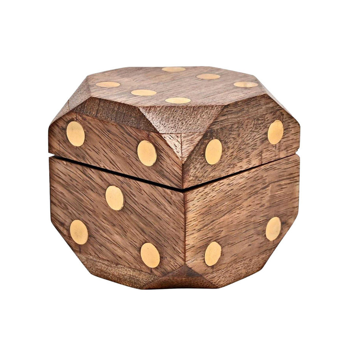 Harvey Makin Holzbox Geometrisch Rustikal Braun - Bild 3