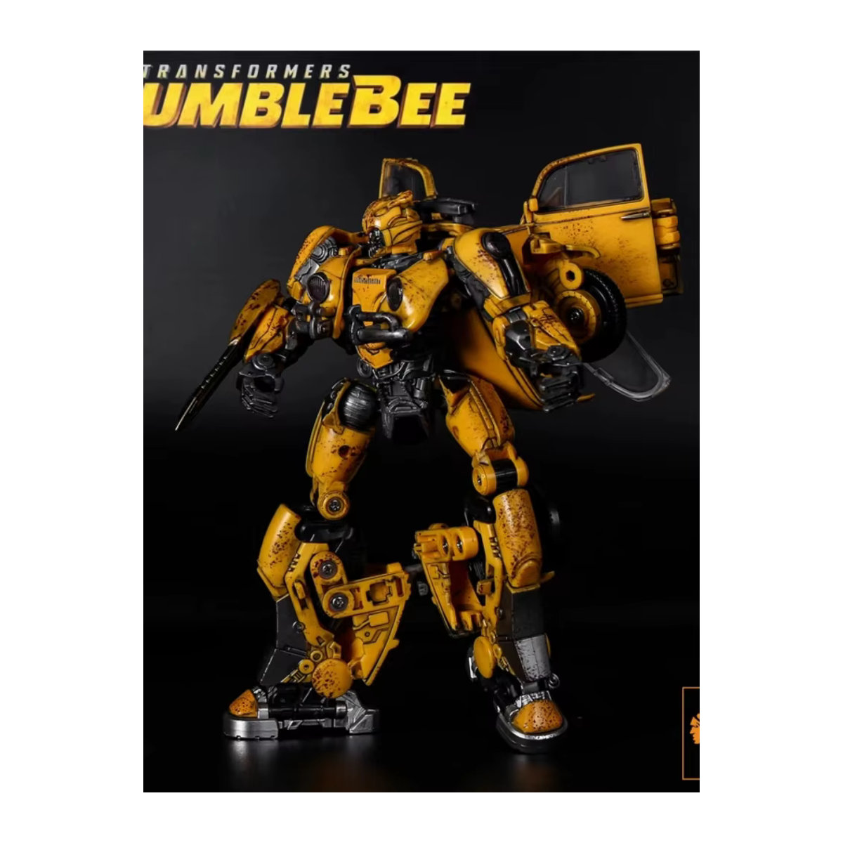 Hasbro Bumblebee Transformierbarer Roboter Actionfigur aus Metall in Gelb, Höhe: 21 cm - Bild 3
