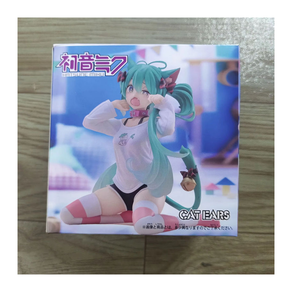 Hatsune Miku Action Figure Bandai Neko T-Shirt Version in Weiß, Höhe: 11 cm - Bild 3