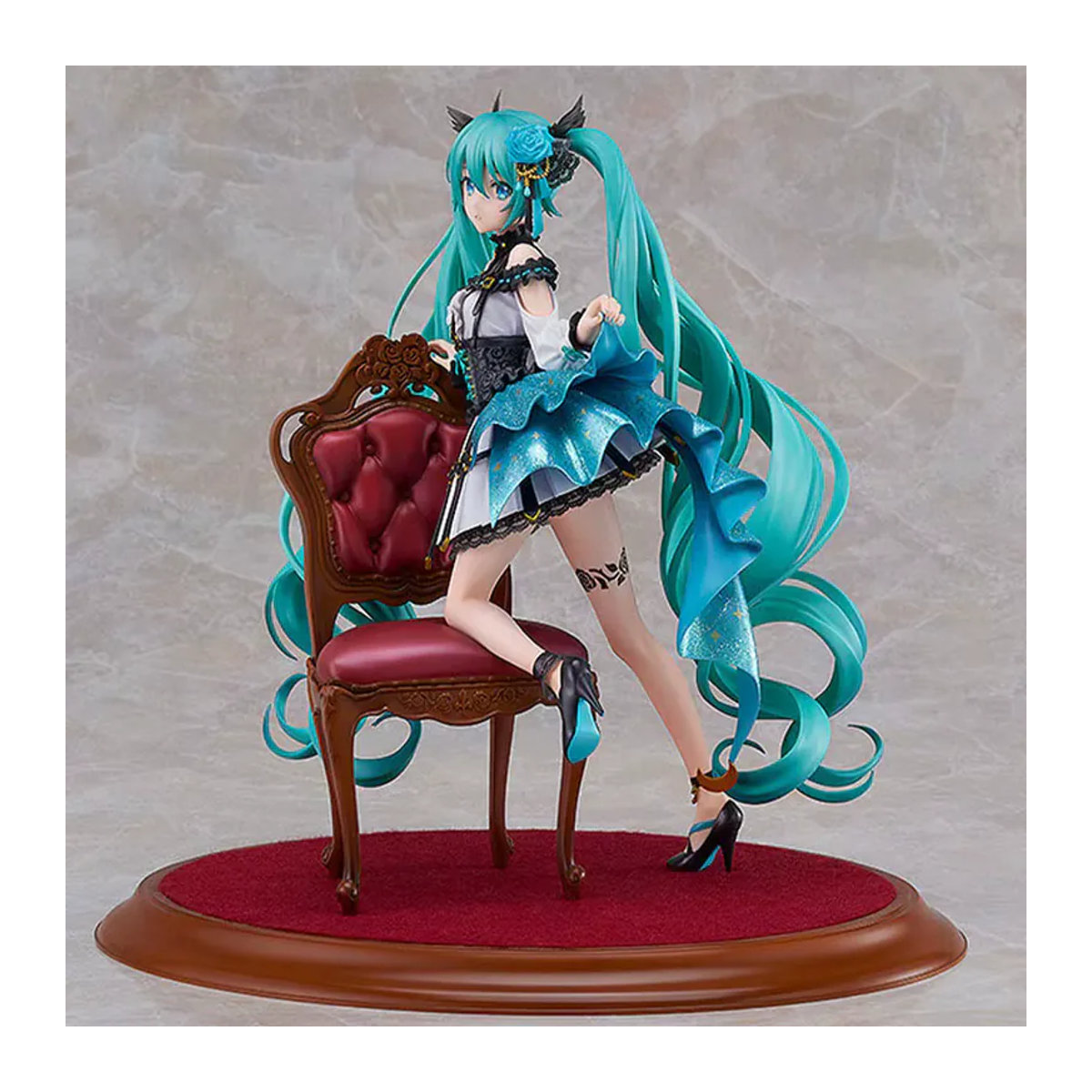 Hatsune Miku Animations-Figur von Bandai als dekoratives Kunstharz-Ornament in Mehrfarbig - Bild 2