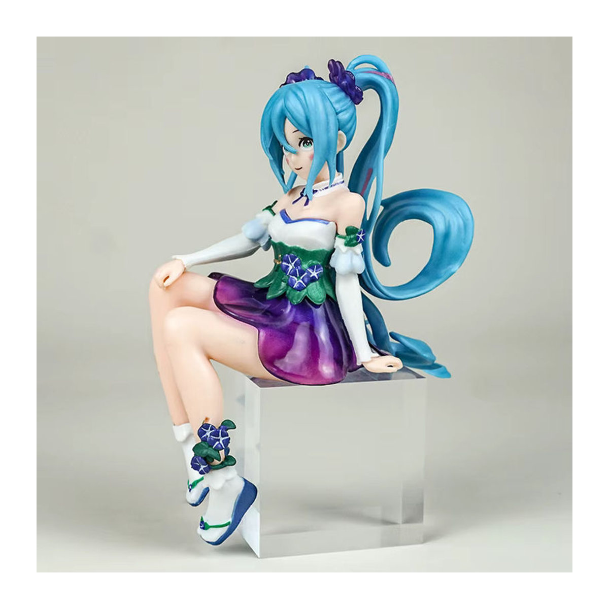 Hatsune Miku Anime-Figur Blumenfee von Bandai, mehrfarbig, Höhe: 14 cm - Bild 2