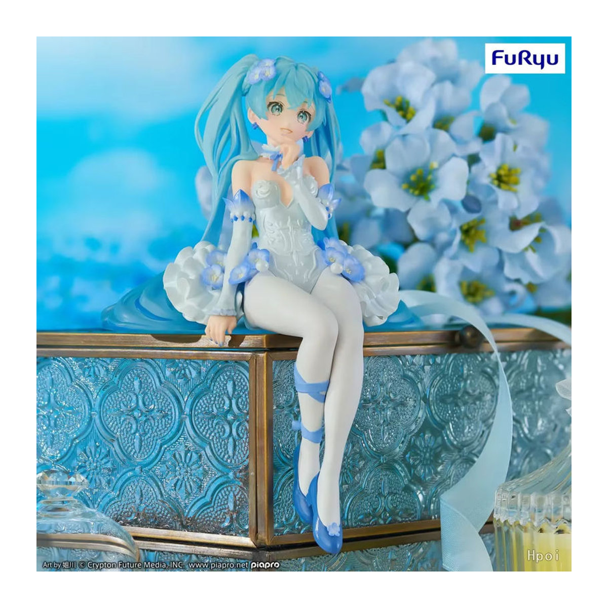 Hatsune Miku Anime Figur in Rosa und Weiß, Kawaii Fee Design, PVC Modell Puppe, Höhe: 15 cm - Bild 5