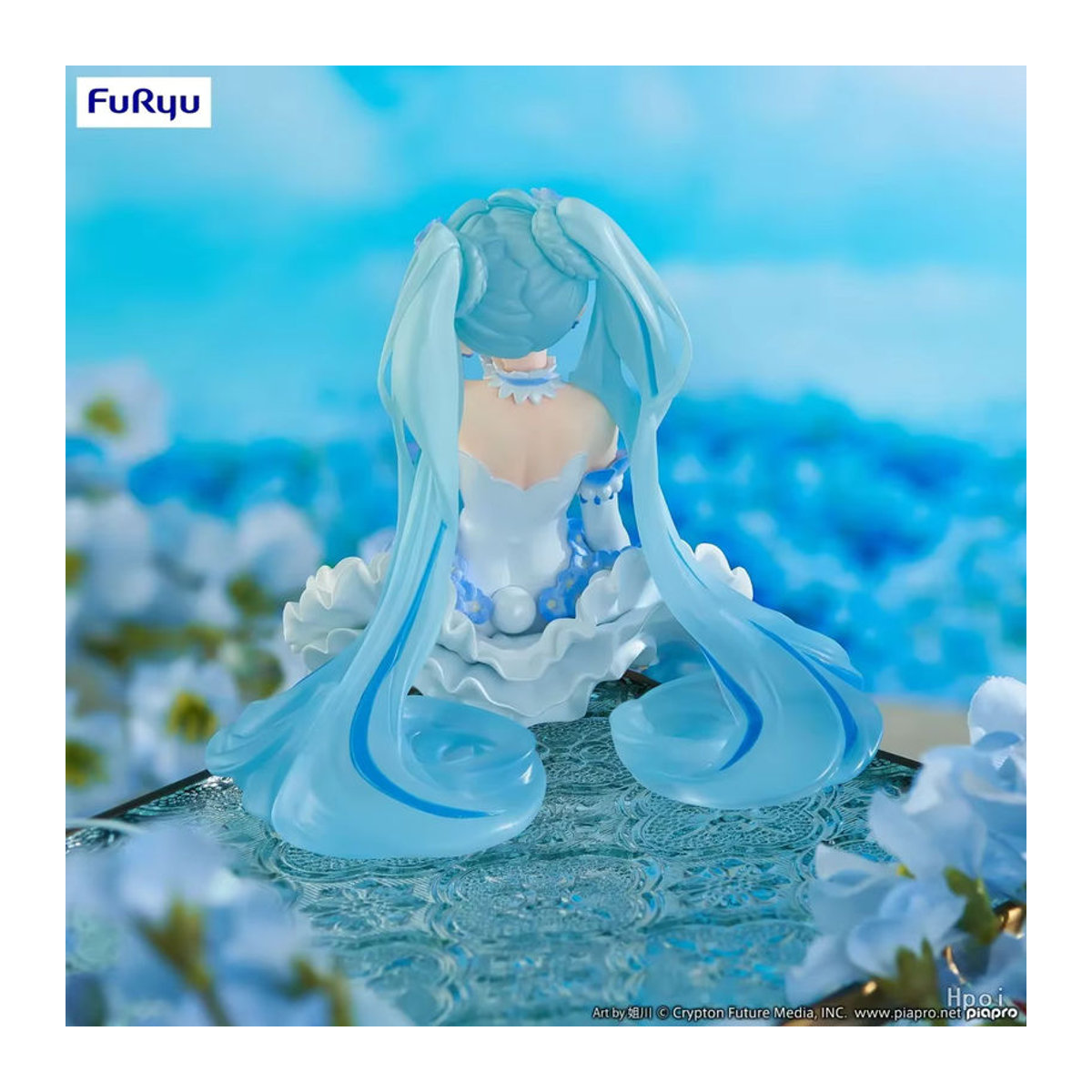 Hatsune Miku Anime Figur in Rosa und Weiß, Kawaii Fee Design, PVC Modell Puppe, Höhe: 15 cm - Bild 6