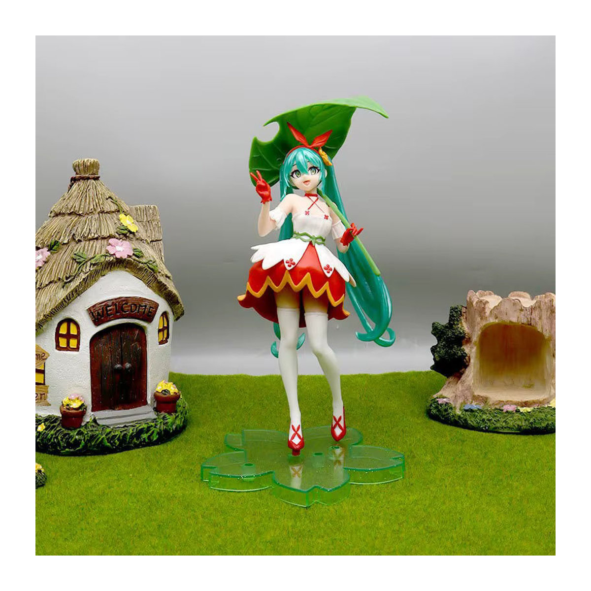 Hatsune Miku Anime Figur von Bandai als mehrfarbiges Modell aus Kunststoff zur Dekoration - Bild 3