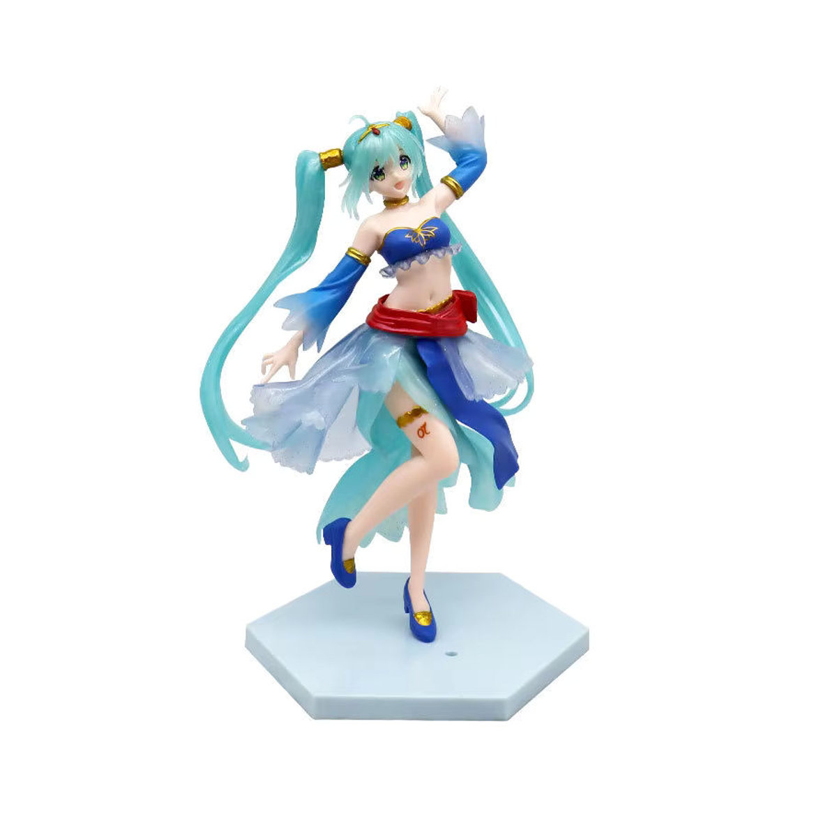 Hatsune Miku Anime Figur von Bandai als mehrfarbiges Modell aus Kunststoff zur Dekoration - Bild 4