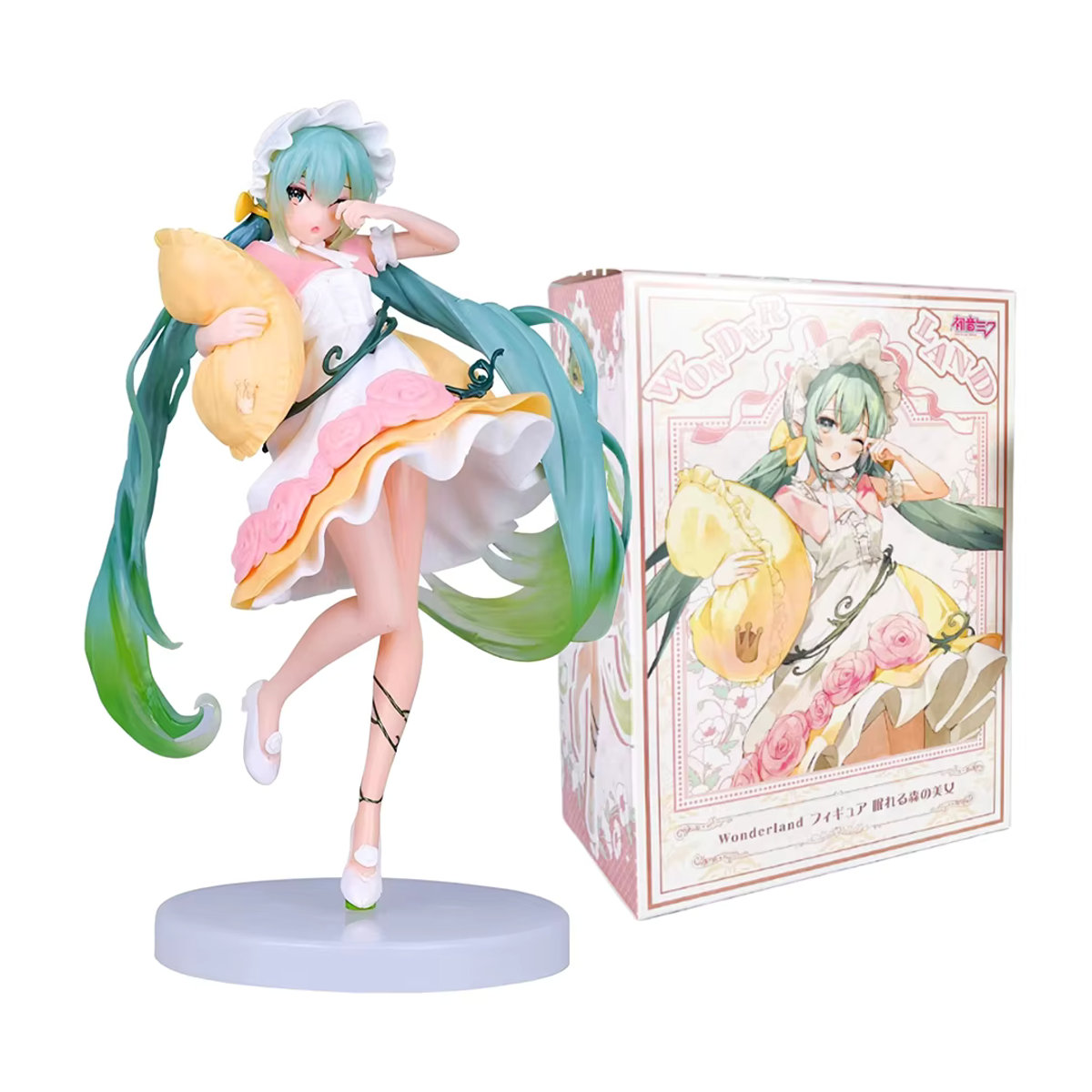 Hatsune Miku Anime Figur von Bandai als mehrfarbiges PVC-Modell mit Katzenohren und Teufel-Design - Bild 4