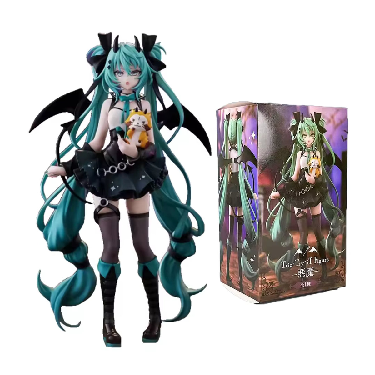 Hatsune Miku Anime Figur von Bandai, handgefertigte PVC-Modell-Figur in Mehrfarbig, stehend - Bild 2