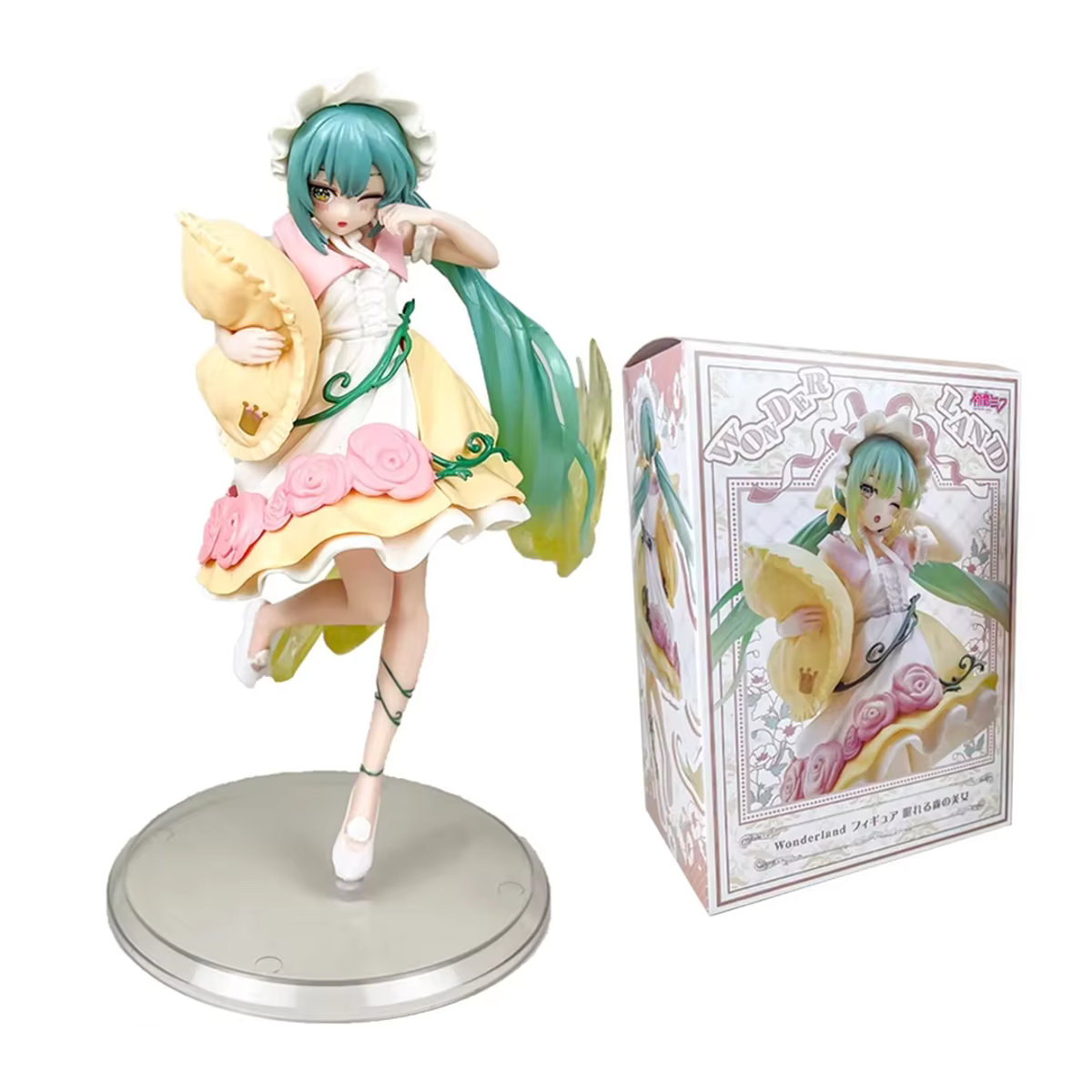 Hatsune Miku Anime Figur von Bandai, handgefertigte PVC-Modell-Figur in Mehrfarbig, stehend - Bild 3