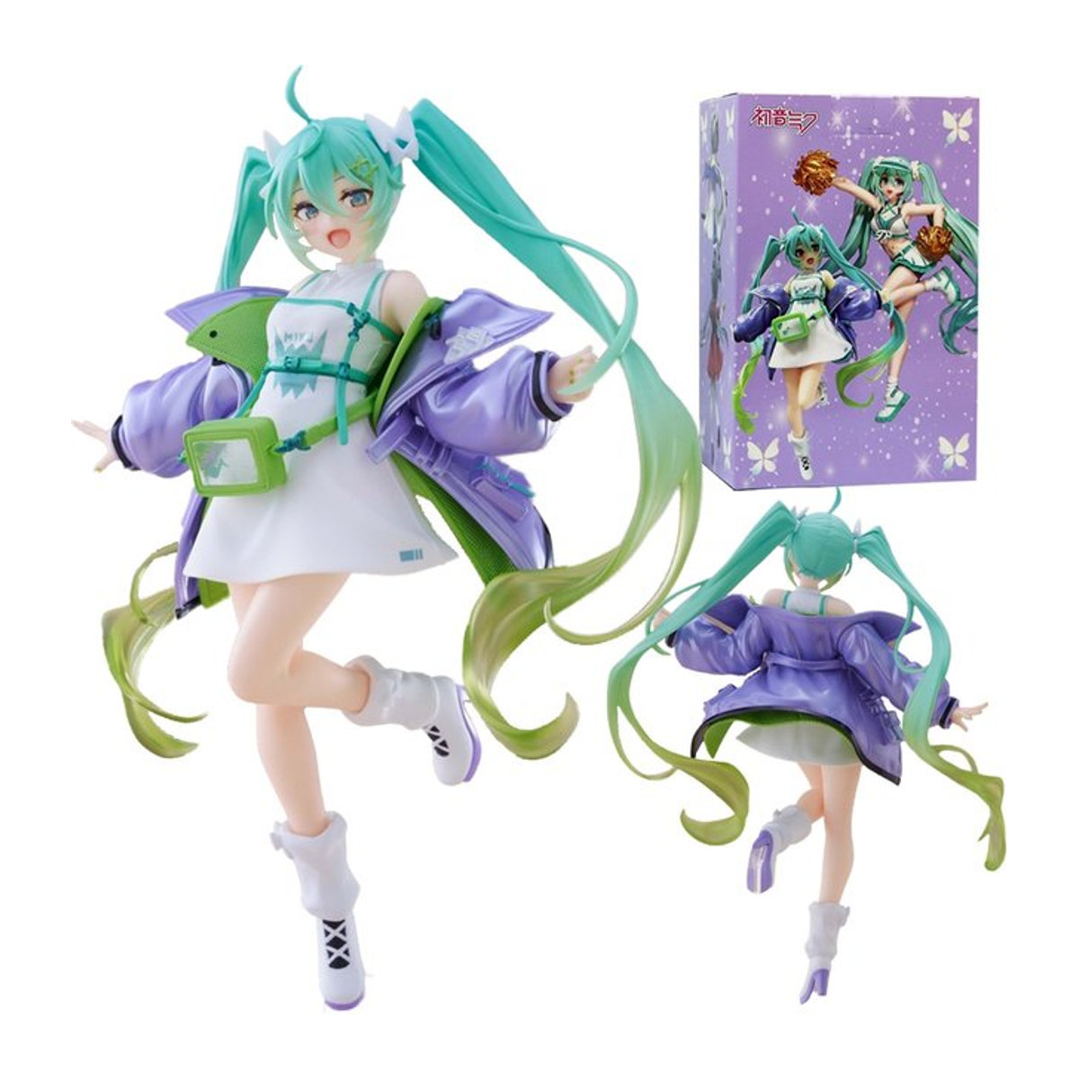 Hatsune Miku Anime Figur von Bandai in mehrfarbigem Design, 19 cm Modell aus Kunststoff - Bild 1
