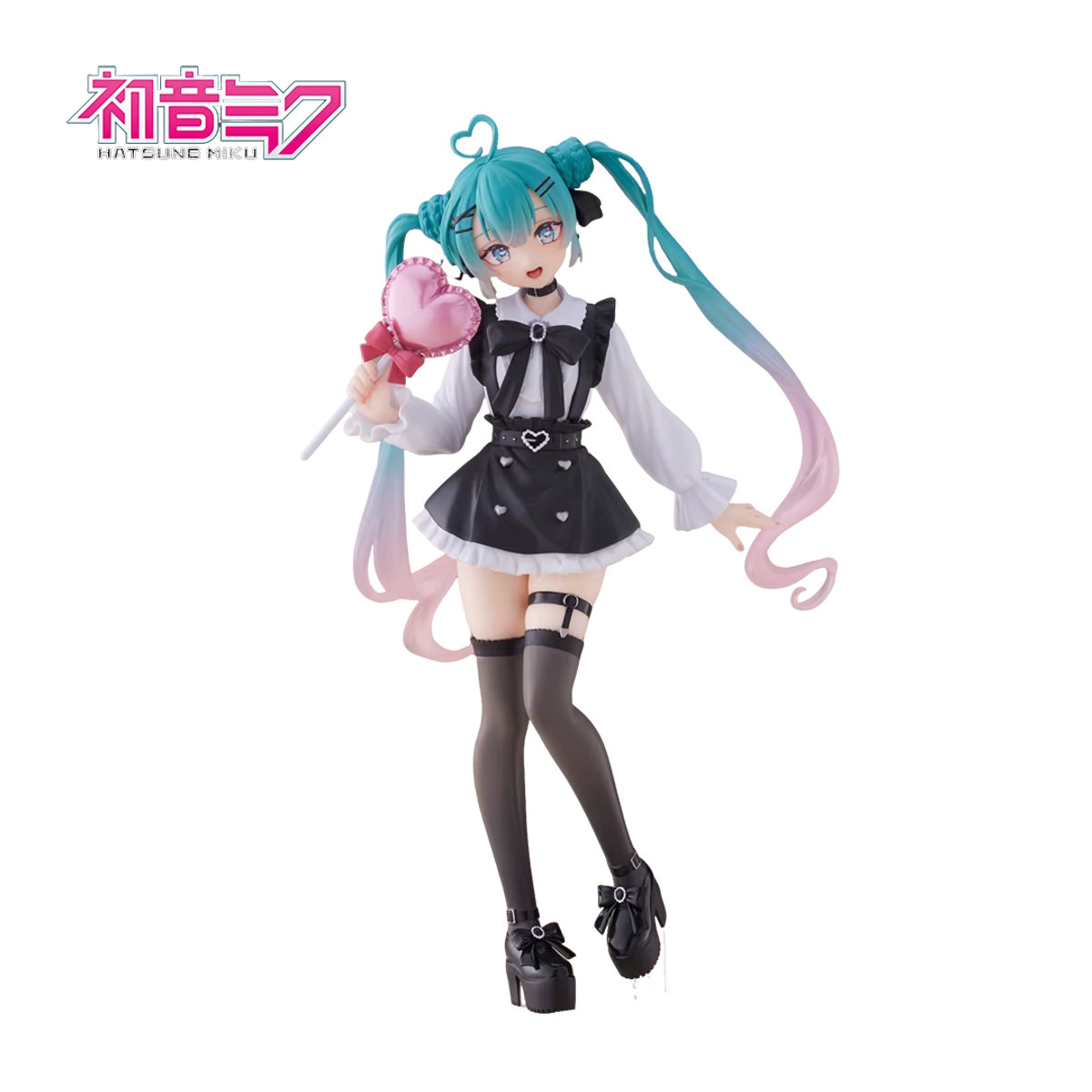 Hatsune Miku Anime-Figur von Bandai in mehrfarbiger Ausführung als stehende PVC-Actionfigur für Sammler - Bild 2