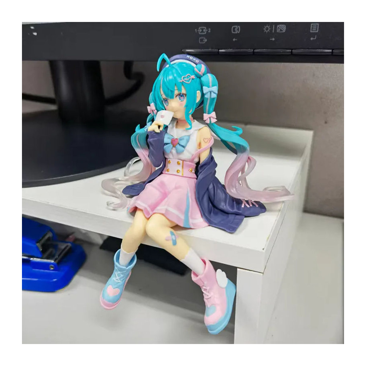 Hatsune Miku Anime-Figur von Bandai in Sailor-Uniform, mehrfarbige PVC-Actionfigur für Sammler, Höhe: 14 cm - Bild 5