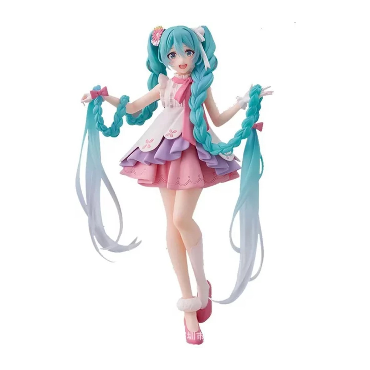 Hatsune Miku Anime Figur von Bandai, mehrfarbig, Höhe: 20 cm - Bild 1