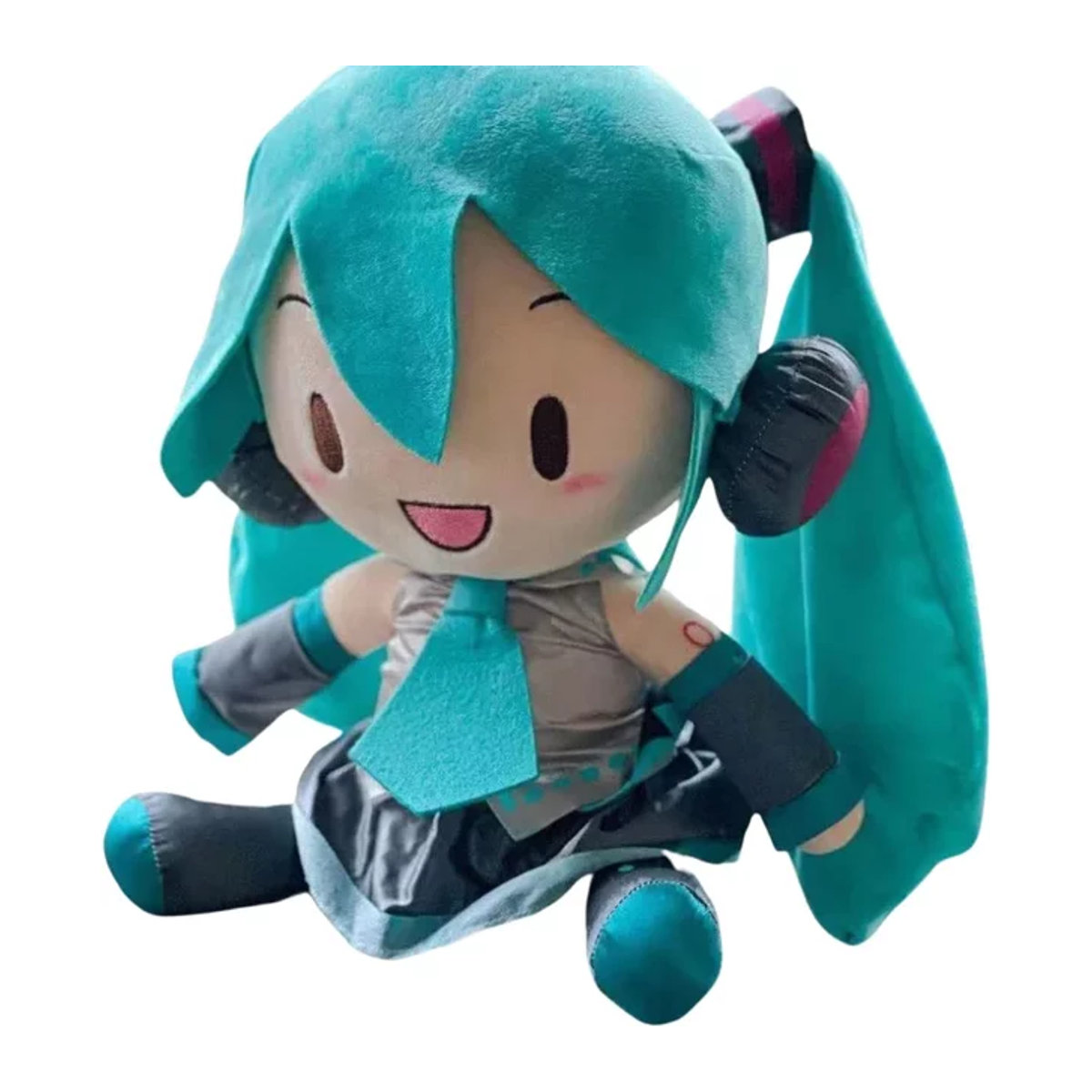 Hatsune Miku Kawaii Cartoon Stoffpuppe als kreatives Kissen für Fans - Bild 1