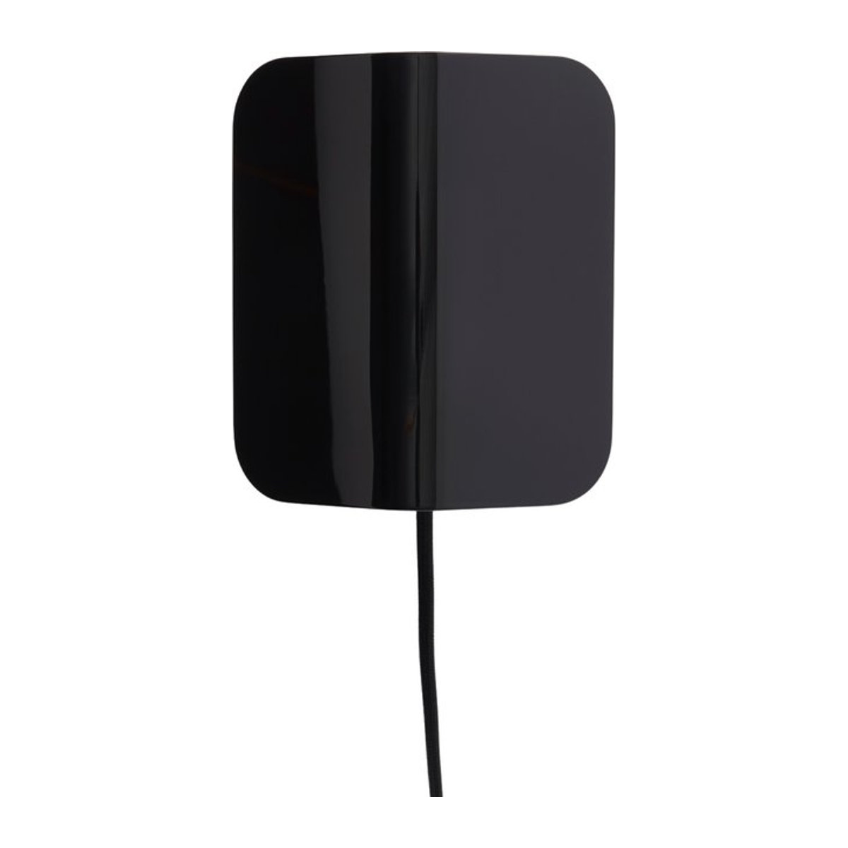 HAY Apex Wandleuchte aus Metall in Schwarz minimalistisches Design - Bild 1