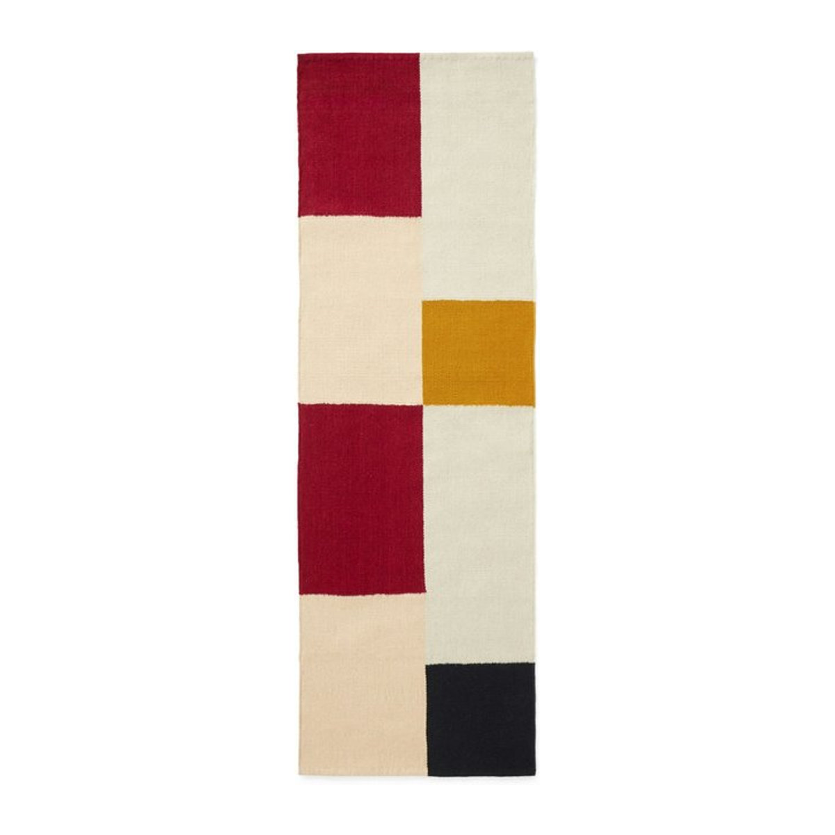 HAY Ethan Cook Flat Works Teppich Flatweave mehrfarbig B: 250 cm, T: 80 cm - Bild 1
