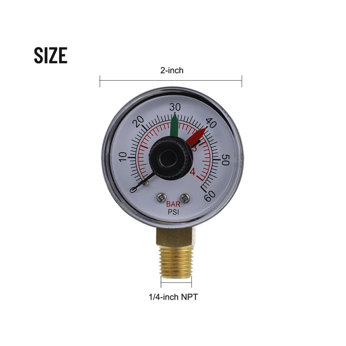 Hayward Ecx271261 Manometer als Ersatzteil für Sandfilteranlagen - Bild 4