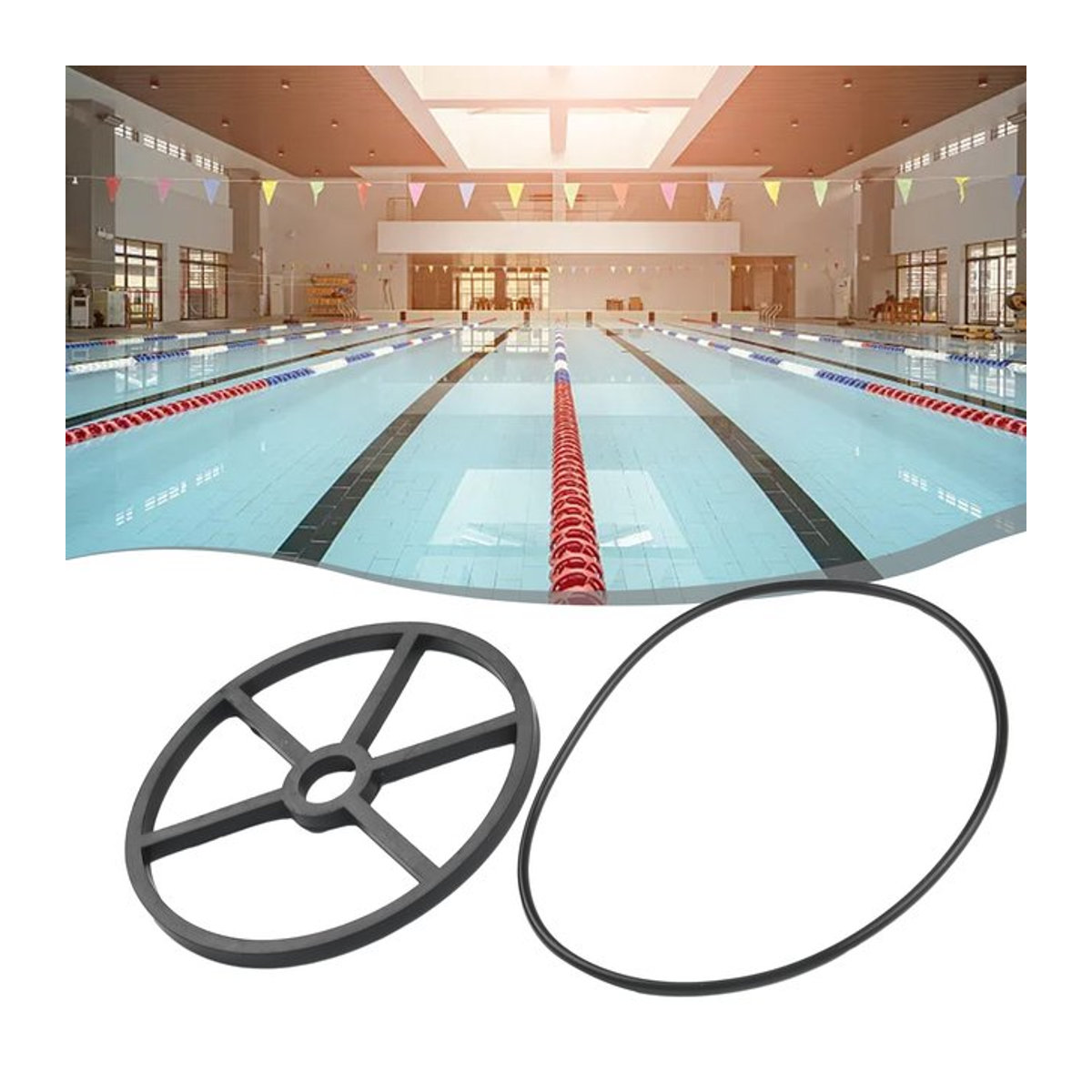 Hayward Spx0710xd Dichtung Abdeckung O-Ring-Kit für Vari-Flo XL Serie Pool Sandfilter und Whirlpools - Bild 1