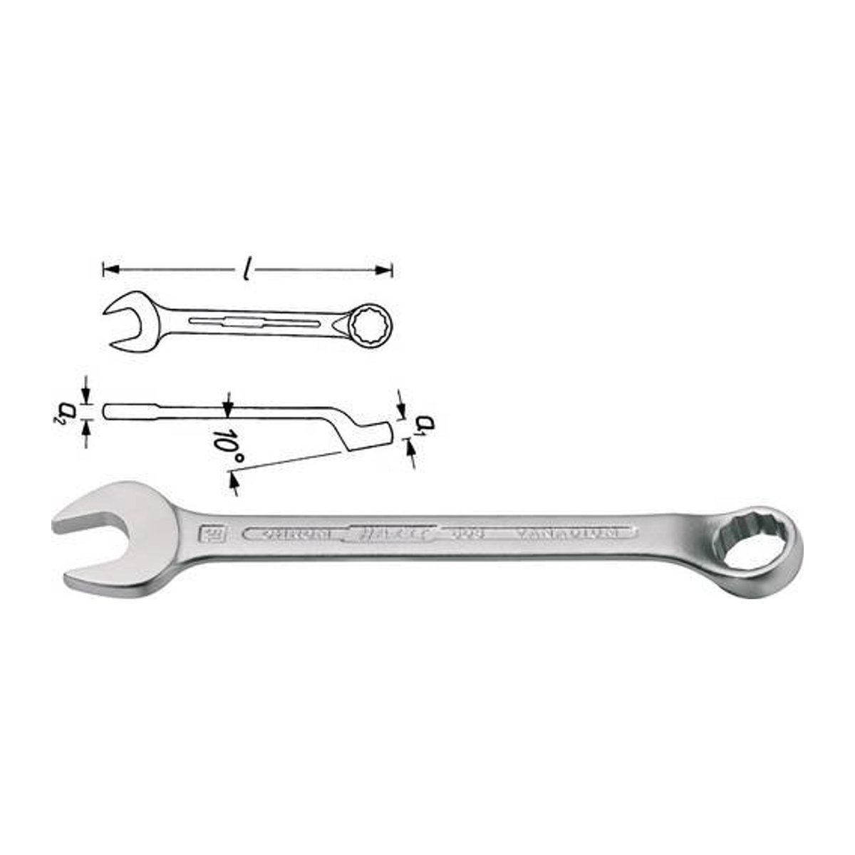 Hazet 603-9 Ring-Maulschlüssel 9mm - Bild 1