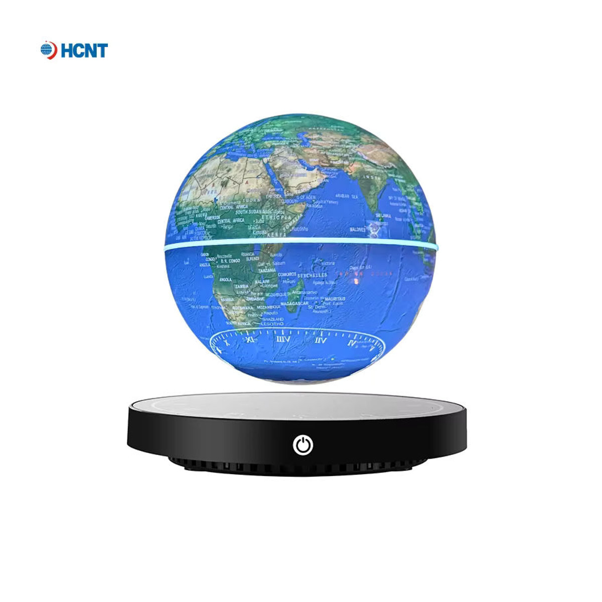 HCNT Magnetischer schwebender Globus mit LED-Licht in Blau und Mehrfarbig als moderne Dekoration für Zuhause und Büro - Bild 7