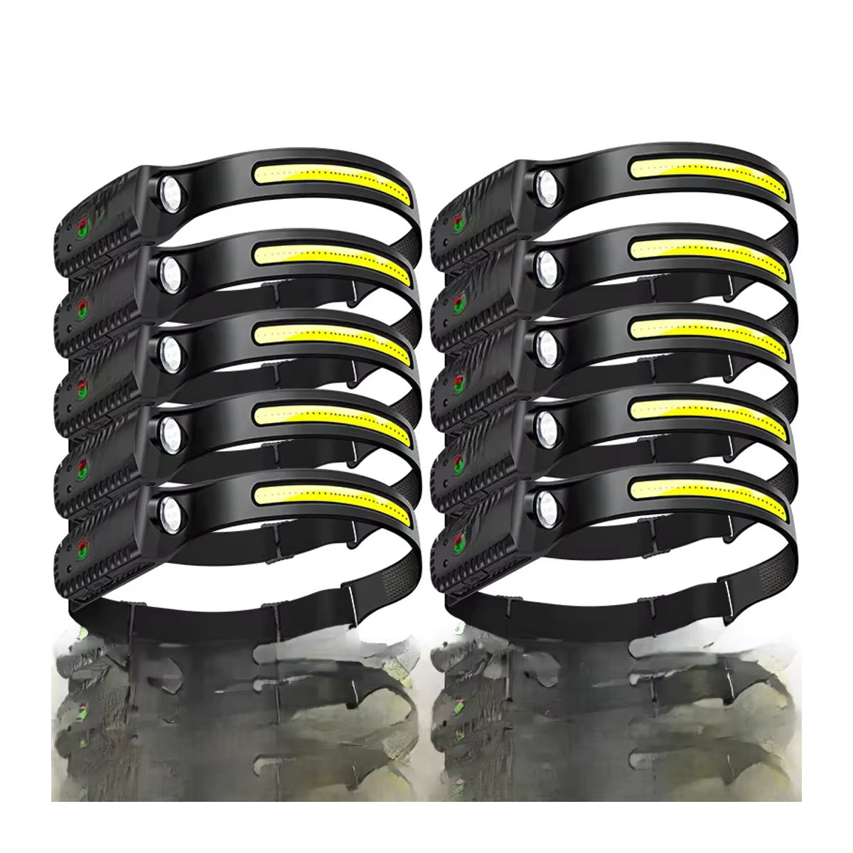 Heinast LED Induktions-Scheinwerfer USB aufladbare Taschenlampe mit eingebautem Akku für Outdoor Camping und Angeln - Bild 7