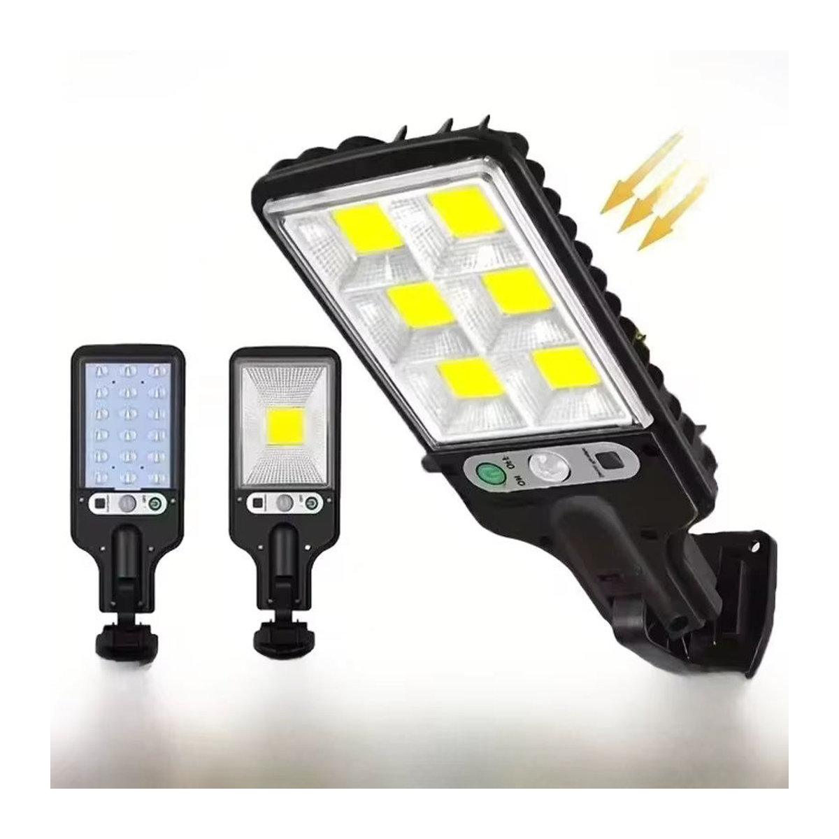 Heinast Solar-LED-Wandleuchte für den Außenbereich in Schwarz mit Bewegungsmelder und 3 Modi - Bild 6