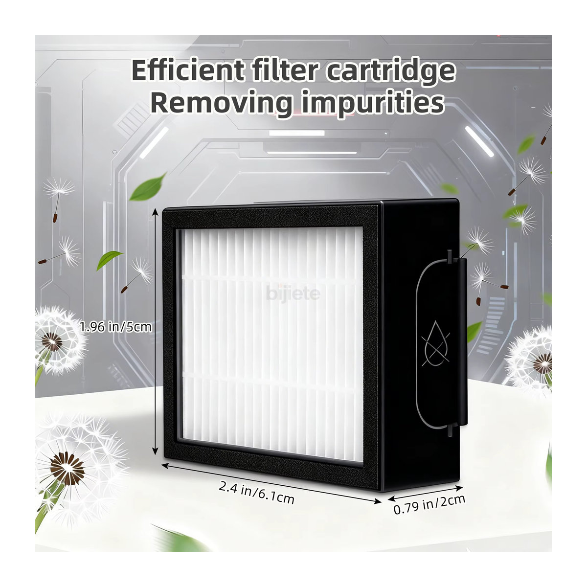 Heloxyo Ersatzfilter für iRobot Roomba E I&J Serie E5 E6 i1 i3 i4 i5 i6 i7 i8 J5 J6 J8 Staubsauger in Schwarz/Weiß - Bild 4