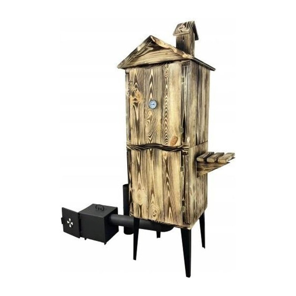 HERBORG Holz Gartenrauchofen zum Räuchern und als Feuerstelle - Bild 1