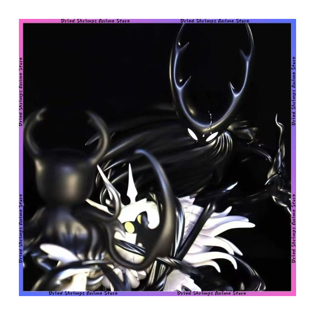 HEROCROSS Hollow Knight Shadow Sire Actionfigur aus PVC in Schwarz - Bild 1