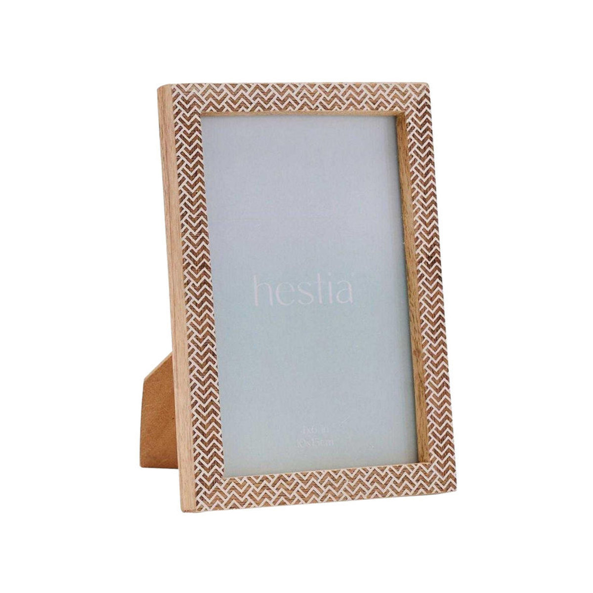 Hestia Wood Visgraat Fotolijst Braun Holz 10 x 15 cm - Bild 2