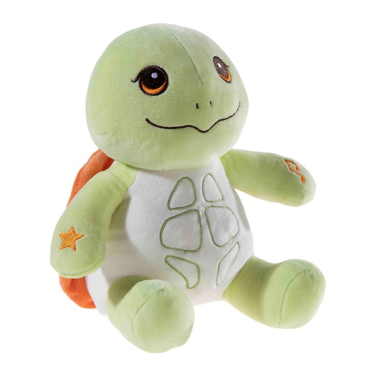 HEUNEC MUSILEDI Schildkröte Textil-Kuscheltier in Grün - Bild 1