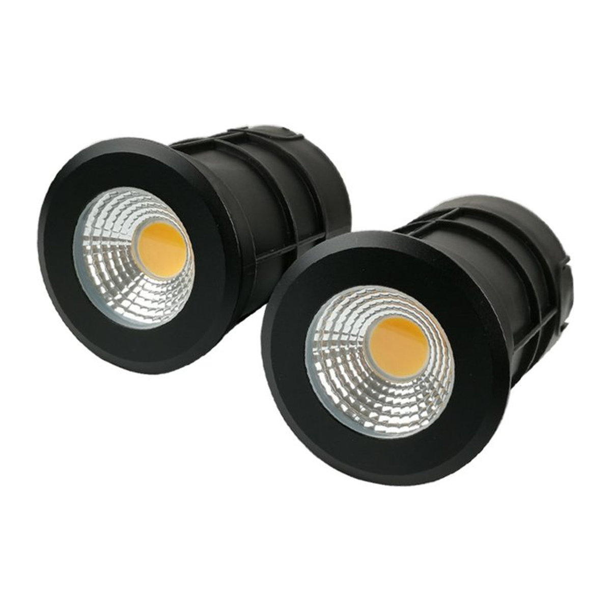HIGHY LED Außenstrahler IP68 Unterirdisches Gartenlicht Schwarz Minimalistisch - Bild 1