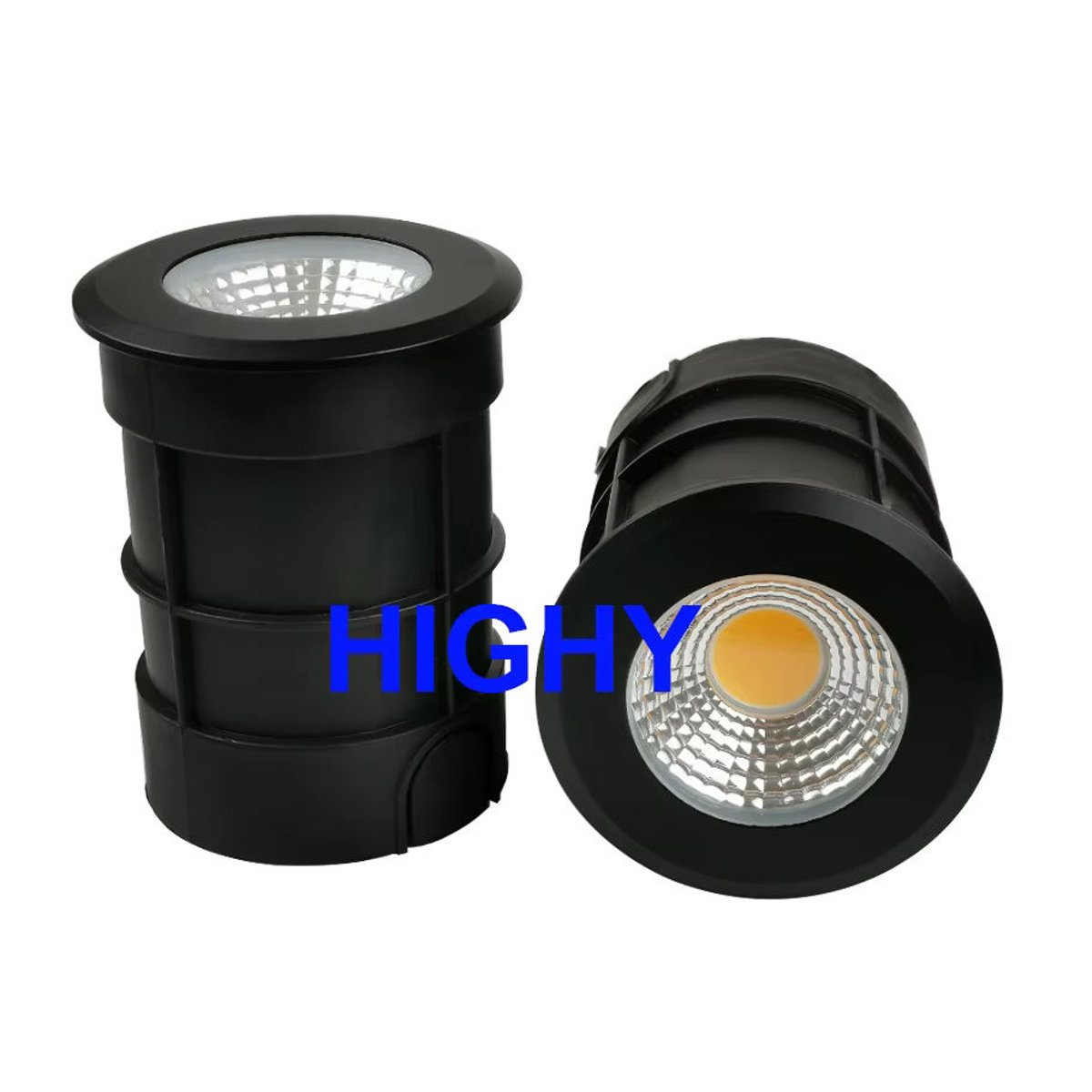 HIGHY LED Außenstrahler IP68 Unterirdisches Gartenlicht Schwarz Minimalistisch - Bild 6