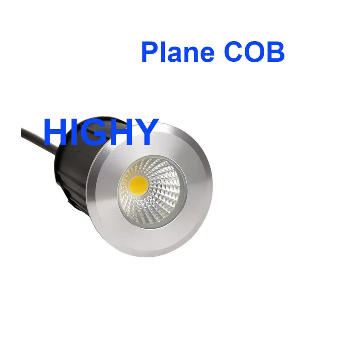 HIGHY LED Outdoor-Einbauleuchte IP68 Wegeleuchte in Schwarz mit minimalistischem Design - Bild 3