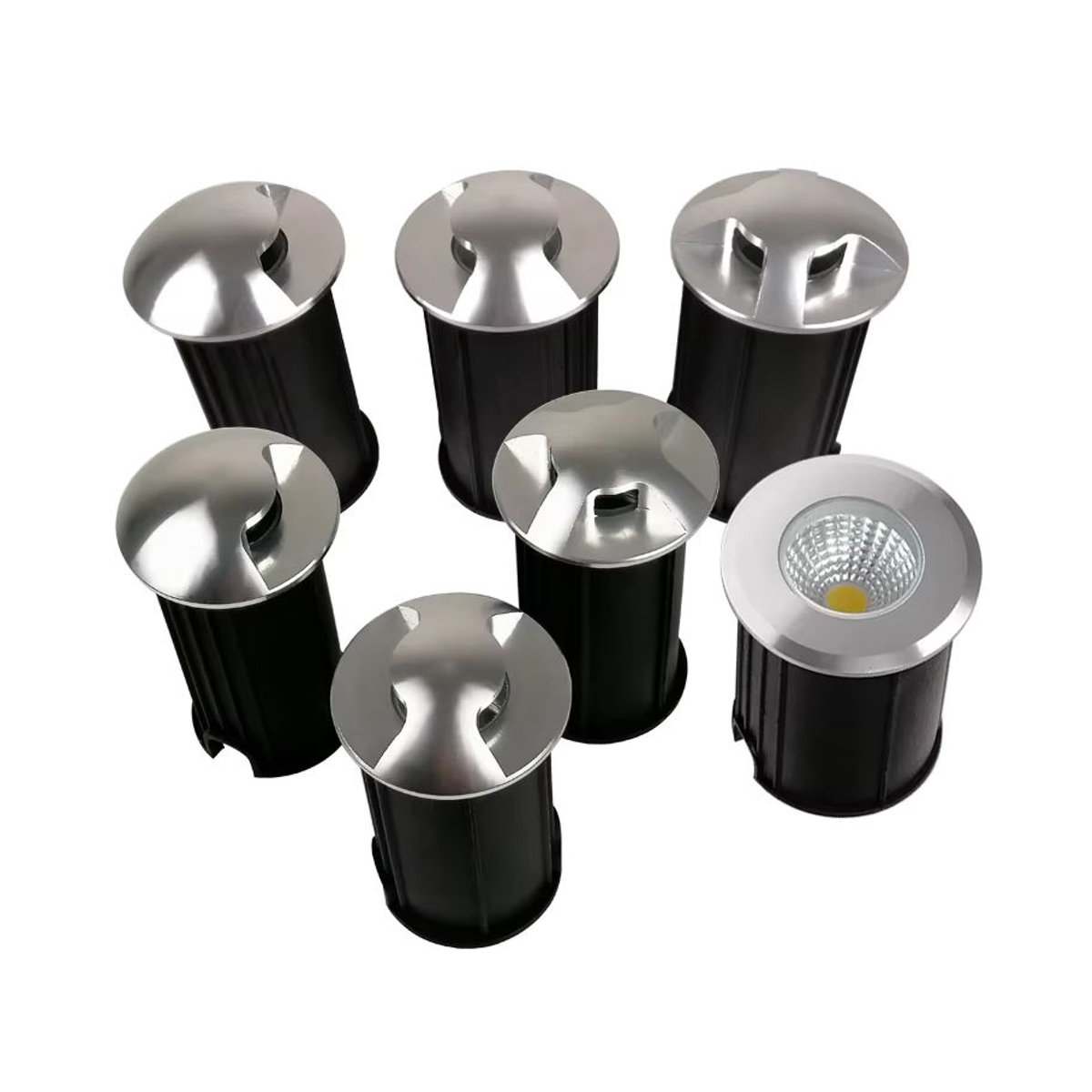 HIGHY LED Outdoor-Einbauleuchte IP68 Wegeleuchte in Schwarz mit minimalistischem Design - Bild 5