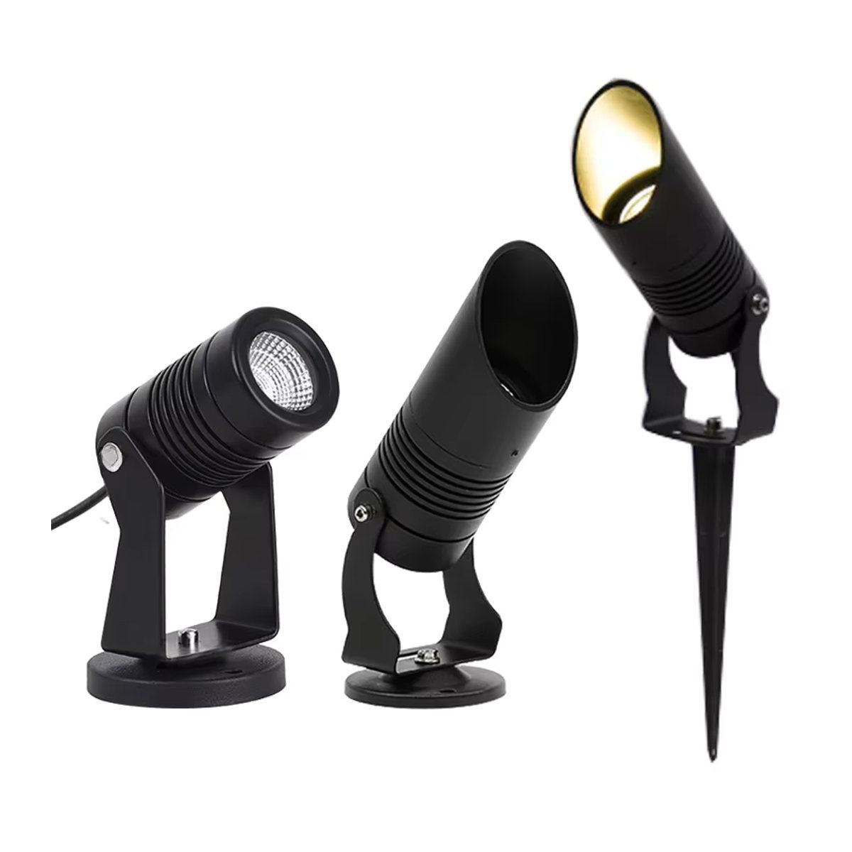 HIGHY LED Wegeleuchte IP65 Wasserdicht Gartenlampe für Außenbereich in Schwarz oder Gelb - Bild 6