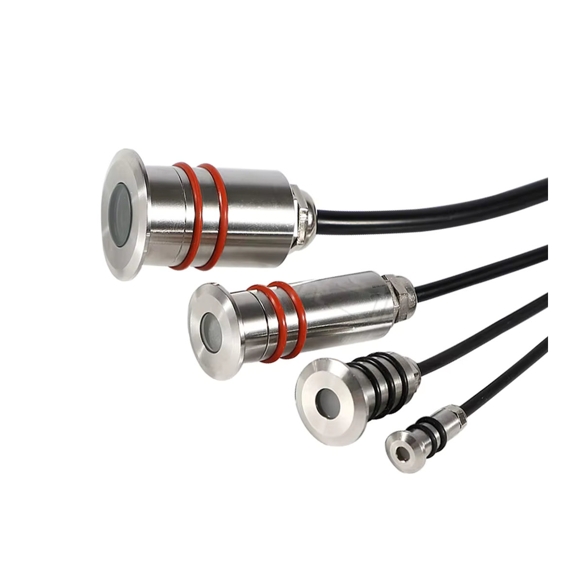 HIGHY Mini LED Wegeleuchte aus Edelstahl IP67 wasserdicht für Garten und Terrasse DC12V - Bild 5