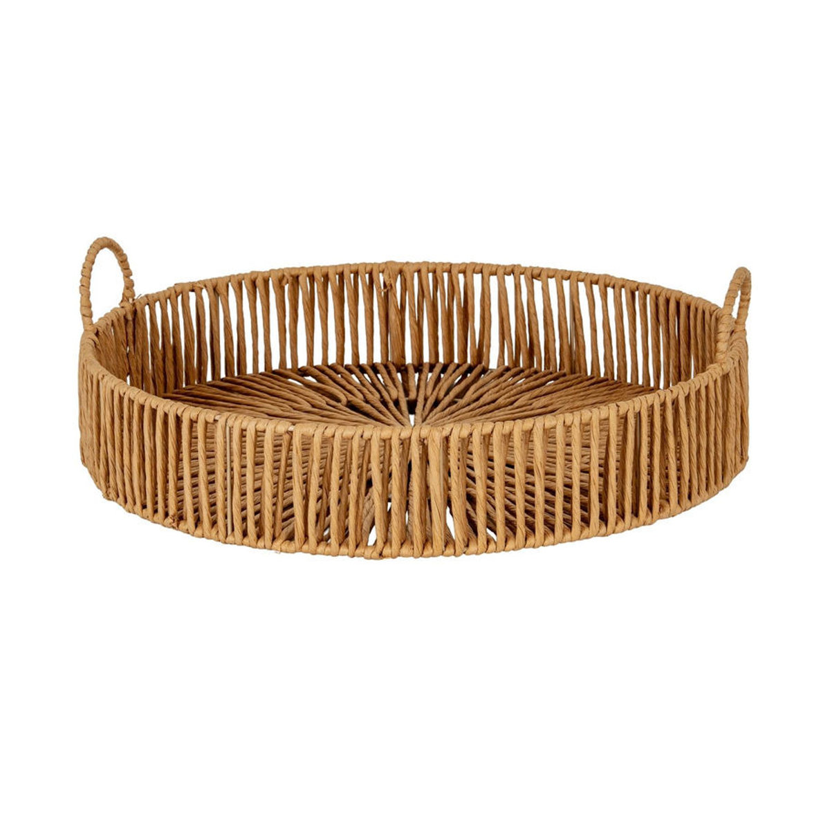 Hill Interiors Weidenkorb aus Rattan in Braun, quadratisch und minimalistisch - Bild 2