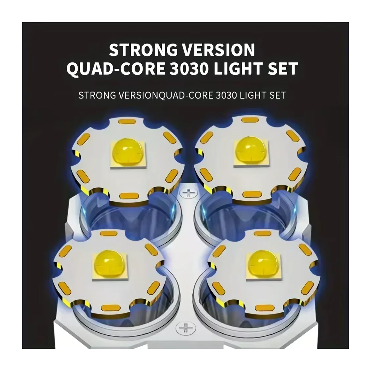 Hilo 5LED-Taschenlampe mit COB-Seitenlicht, leistungsstarke wiederaufladbare USB-Taschenlampe mit 3 Modi für Camping und Outdoor - Bild 6