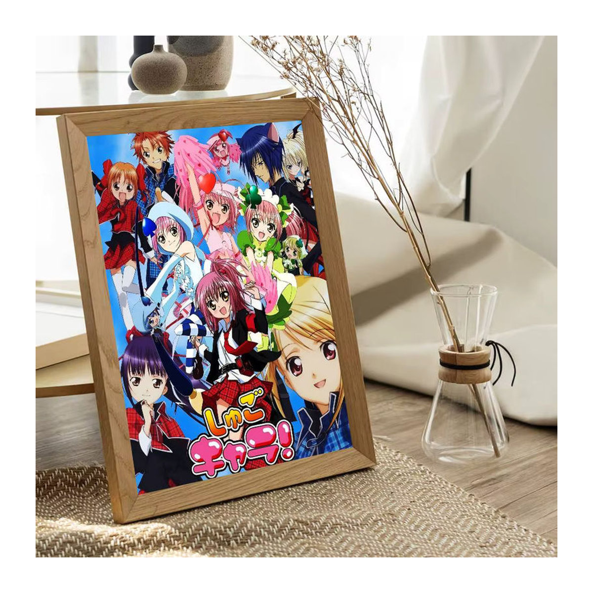 Hinamori Amu Shugo Chara Anime Wandaufkleber aus Papier in Weiß und Mehrfarbig für die Zimmerdekoration - Bild 5